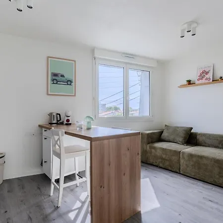 Elegant T2 Cosy Et Lumineux Aux Portes De Bordeaux Apartment Mérignac